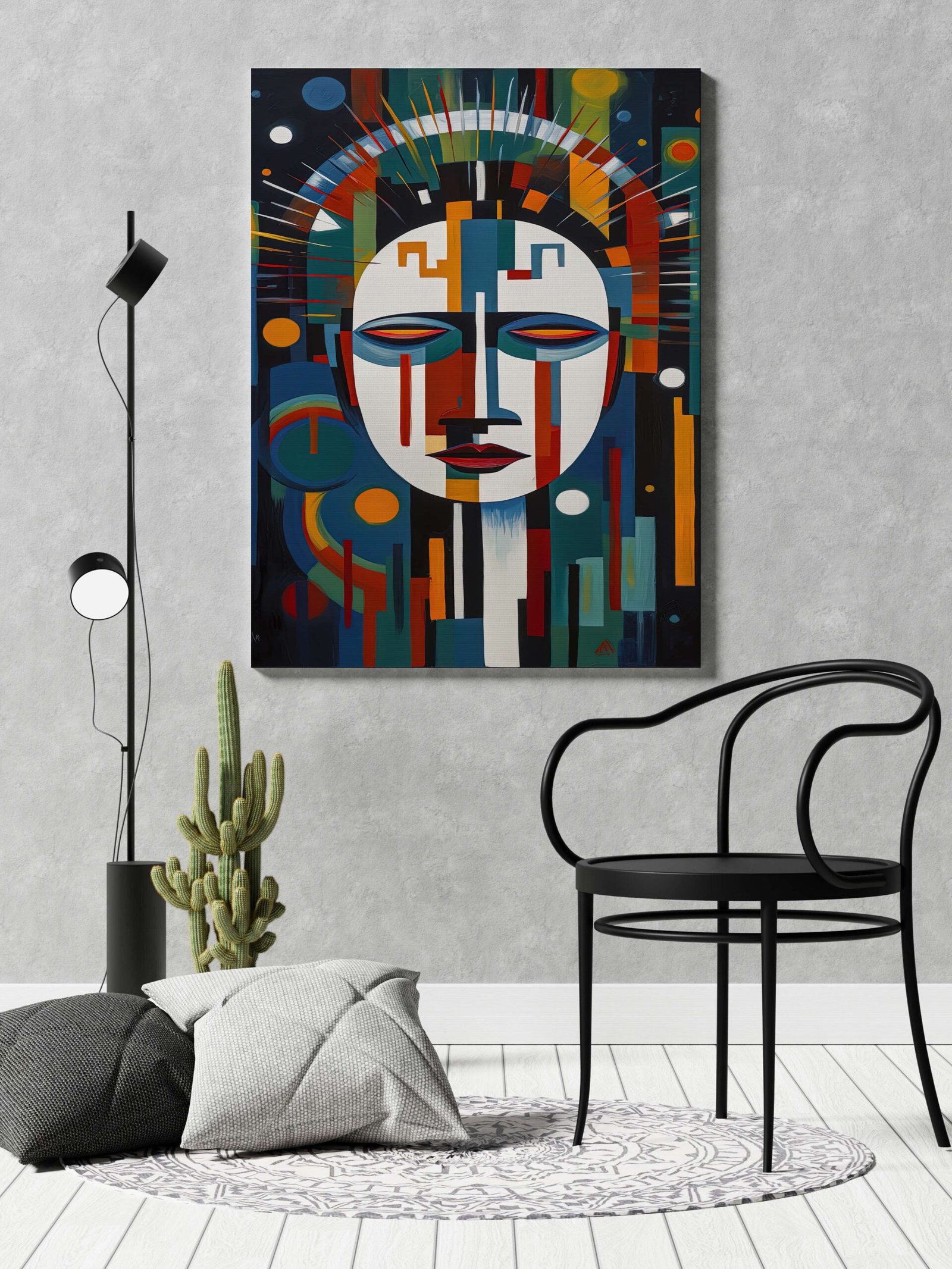Elegant Framed Canvas Art Prints for Living Rooms