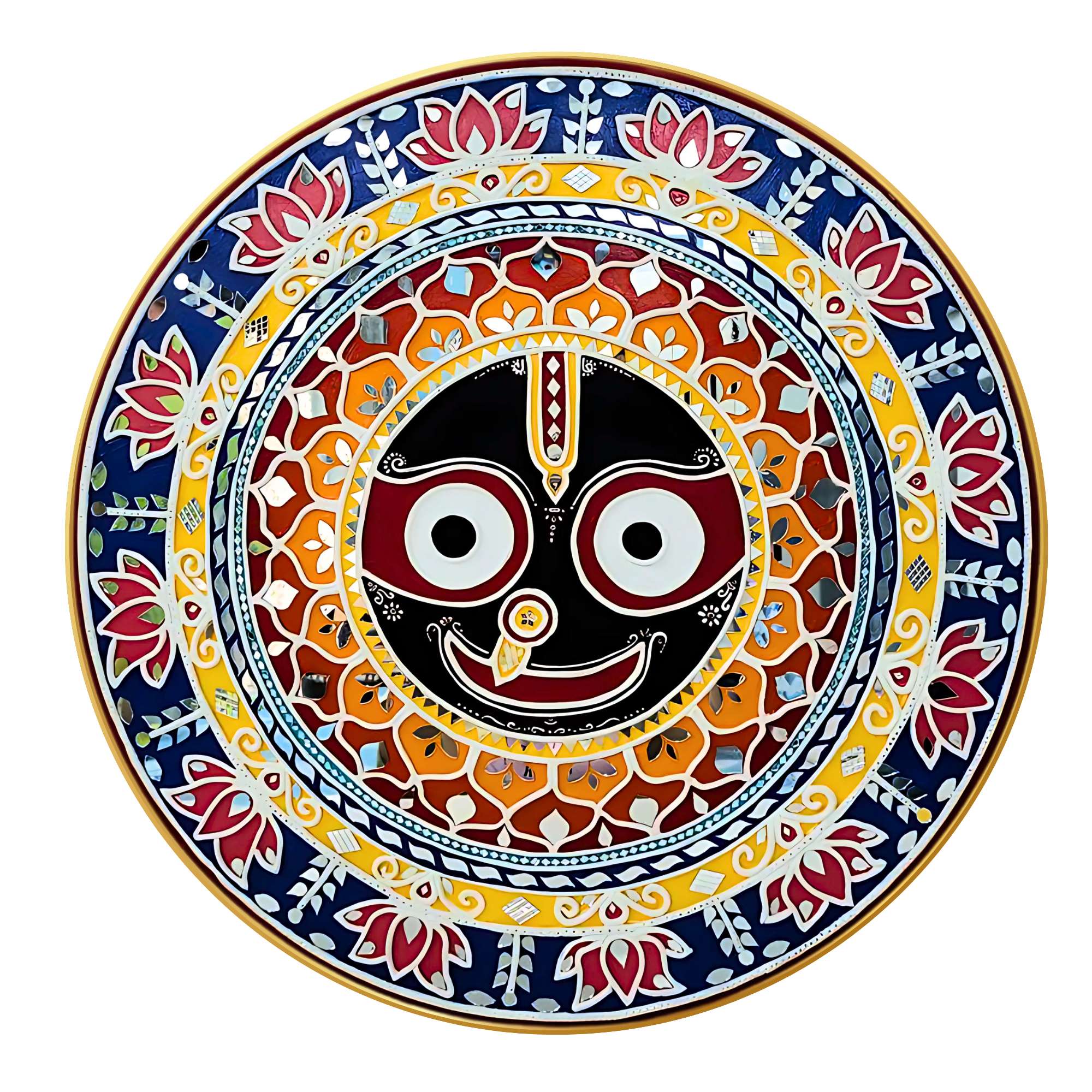 Round Wall Painting - Image 6
